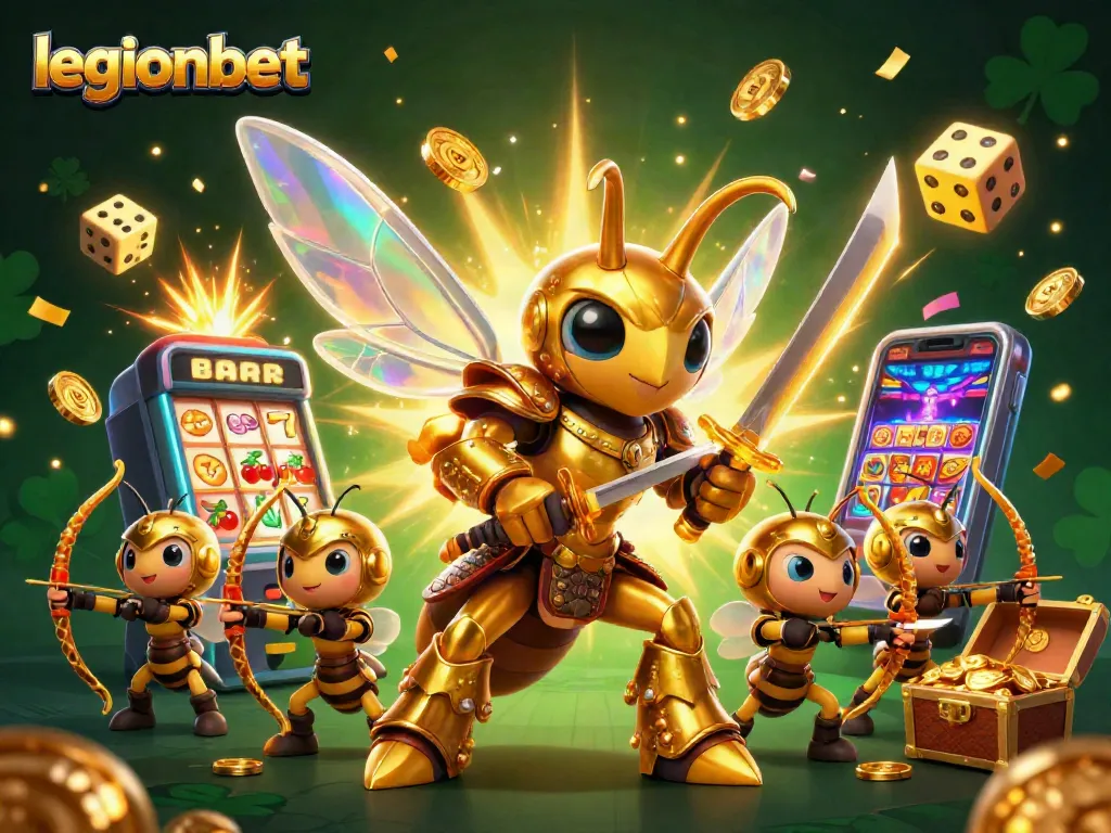 Experience thrilling wins with legionbet's vibrant slot machine and dynamic gaming scene.
