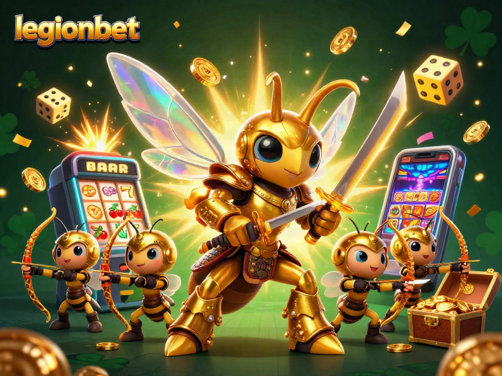 Experience thrilling wins with legionbet's vibrant slot machine and dynamic gaming scene.